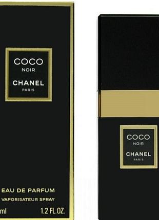 Оригінал chanel coco noir 35 ml ( коко шанель ноир ) парфумована вода1 фото