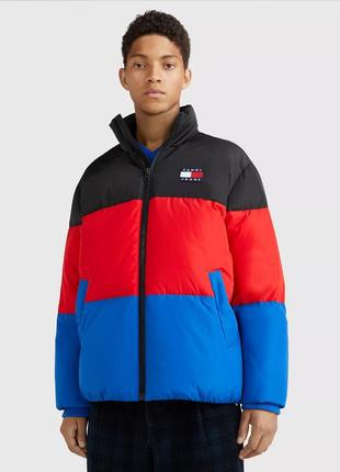 Чоловіча куртка-пуховик tommy hilfiger (tommy puffer) з америкі s,m,l,xl