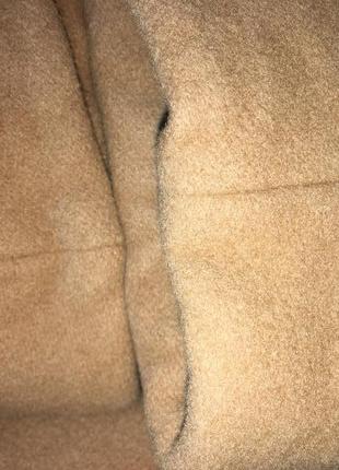 Пальто а-силуэт меди цвет кэмел шерсть кашемир полиамид от john lewis пог 53 см9 фото