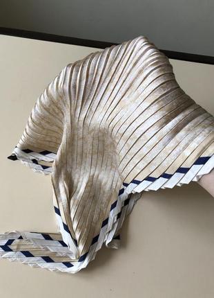 Платок лавр плиссированный платок-плисессе на шею на сумку платье