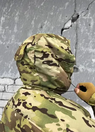 Армейская зимняя куртка мультикам kalita omni-heat , военная зимняя куртка мультикам водооталкивающи5 фото