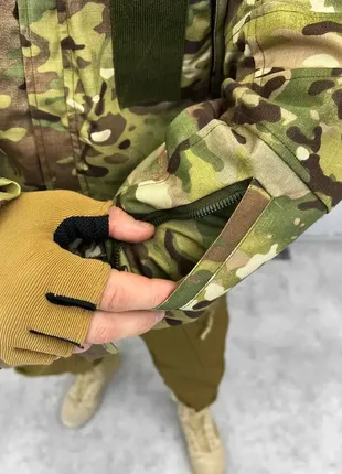 Армейская зимняя куртка мультикам kalita omni-heat , военная зимняя куртка мультикам водооталкивающи7 фото
