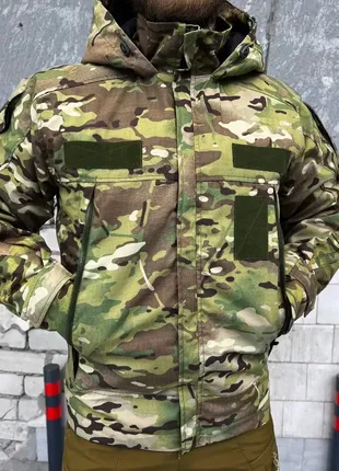 Армейская зимняя куртка мультикам kalita omni-heat , военная зимняя куртка мультикам водооталкивающи3 фото
