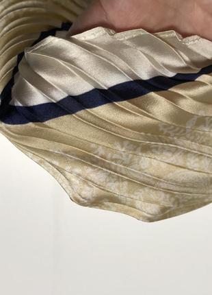 Платок лавр плиссированный платок-плисессе на шею на сумку платье6 фото