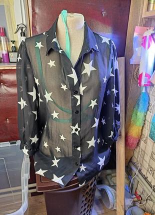 Блузка звезда рубашка звездочки2 фото