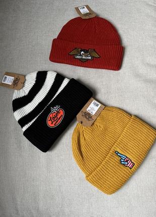 Шапка burberry - pink logo beanie