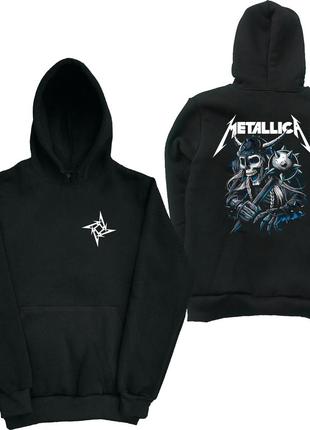 Толстовка худи металлика. metallica. рок 2xs-2xl