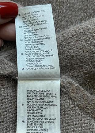 Шикарный огромный шарф h&amp;m ангора шерсть brunello cucinelli5 фото