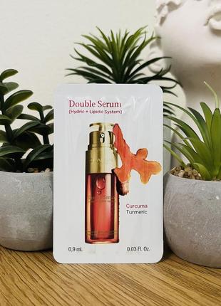 Оригинальный пробник clariris double serum сыворотка для лица