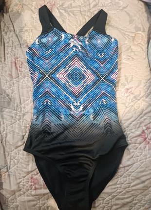 Классный спортивный купальник slazenger сдельный тренировки бассейн пляж