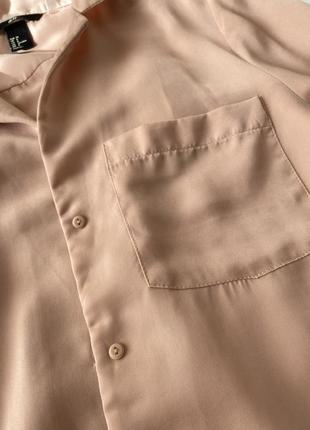 Сатинова блуза h&m5 фото