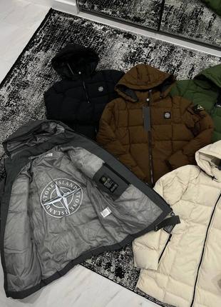 Куртка пуховик stone island