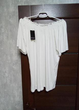 Брендовая новая трикотажная блуза из вискозы р.14-16.1 фото