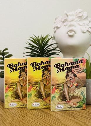 Оригінал thebalm bahama mama bronzer thebalm mamas bahama mama оригинал бронзер1 фото