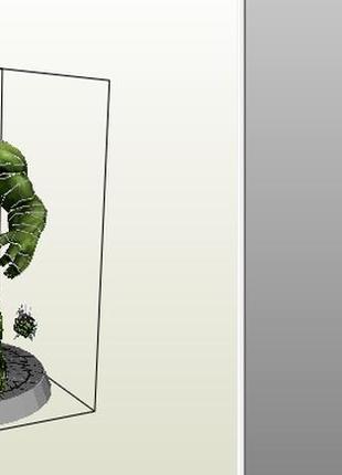 Paperkhan конструктор із картону hulk vs spiderman papercraft 3d полігональна фігура розвиваючий подарунок3 фото