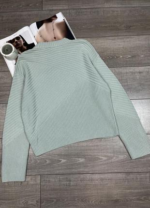 Оригинальный крутой свитер wood wood adeline sweater in mint2 фото