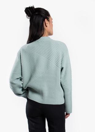 Оригинальный крутой свитер wood wood adeline sweater in mint10 фото