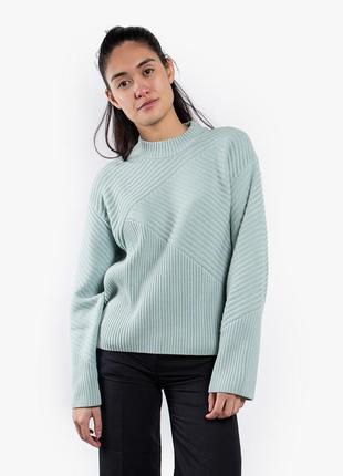 Оригинальный крутой свитер wood wood adeline sweater in mint1 фото