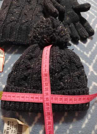 Зимний детский набор,шапка,шарф,перчатки, 5-6 лет, бренда next,новий.8 фото