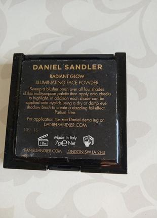 Daniel sandler radiant sheen illuminating face powder пудра, тени, бронзер4 фото