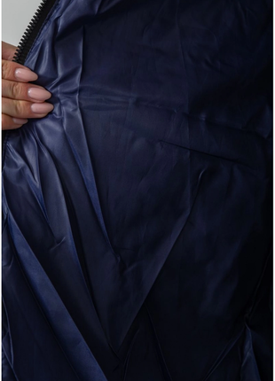 Куртка жіноча з хутром, колір темно-синій, 235r88047 фото
