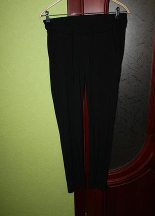 Чёрные модные женские трикотажные штаны, размер s от sprit, сша1 фото