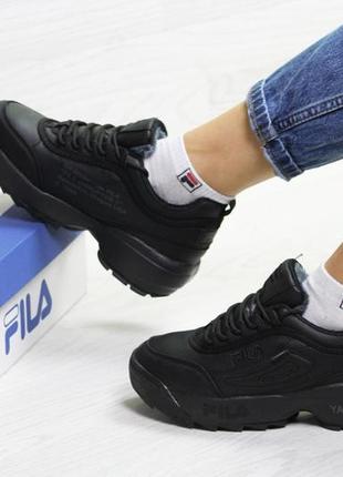 Кросівки жіночі  fila yalor    ( зима )  акція