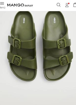 Mango birkenstock zara bershka h&amp;m чоловічі шльопанці шльопанці шльопанці шльопки р.442 фото