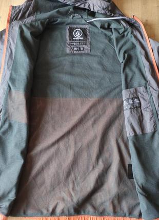 Фирменная мужская куртка ветровка  volcom, сша, оригинал.  размер. l.3 фото
