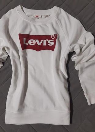 Білий світшот levis