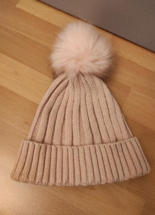 Зимова тепла шапка tally weijl3 фото