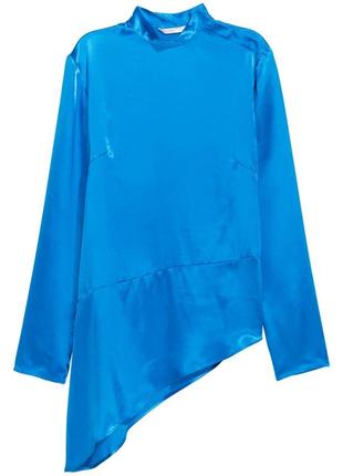 Красива блакитна блуза h&m.1 фото