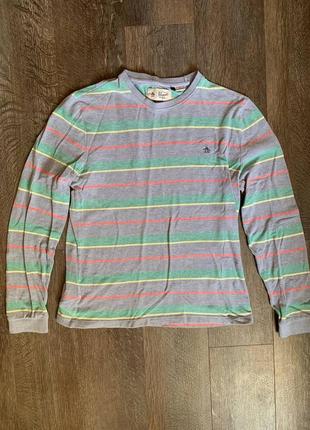 Яркий, красивый лонгслив penguin, размер м.