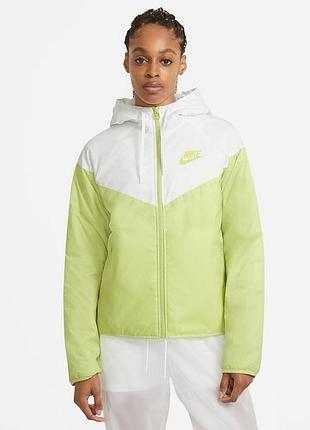 Оригинальная куртка nike «sportswear synthetic-fill windrunner» cj2263-100
