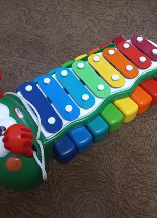 Развивающая музыкальная игрушка ксилофон малышам2 фото