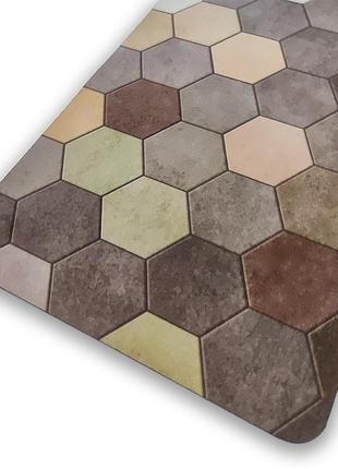 Влагопоглощающий коврик шестиугольники 40*60cm*3mm (d) sw-00001571