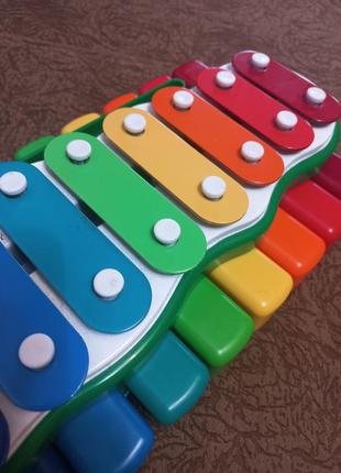 Развивающая музыкальная игрушка ксилофон малышам5 фото