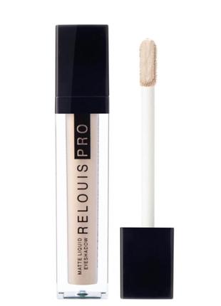 Тіні для повік рідкі матові relouis pro matte liquid eyeshadow.