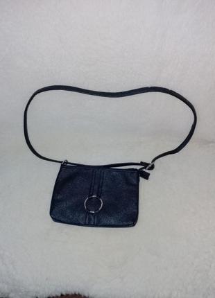 Сумка avon дженифер чёрная сумка клатч на длинном ремешке2 фото