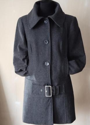 Шикарное повседневное пальто шерсть 60% рm ц 1'400 гр👍👍👍👍4 фото