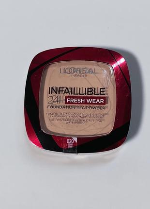 L`oréal paris infaillible fresh wear 24h пудра2 фото