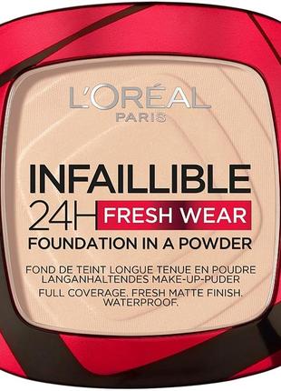 L`oréal paris infaillible fresh wear 24h пудра6 фото