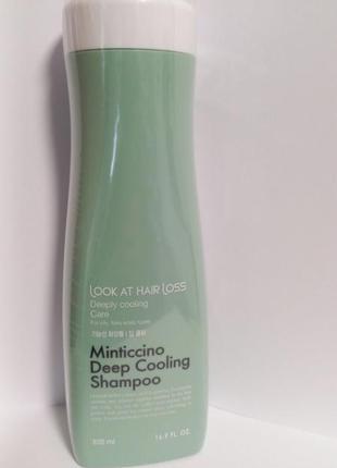 Doori cosmetics look at hair loss minticcino deep cooling shampoo шампунь для жирной кожи головы.