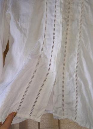 Вышиванка, рубашка женская льняная steinbock4 фото