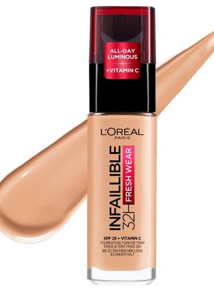 Стойкий тональный крем l’oréal paris infaillible5 фото