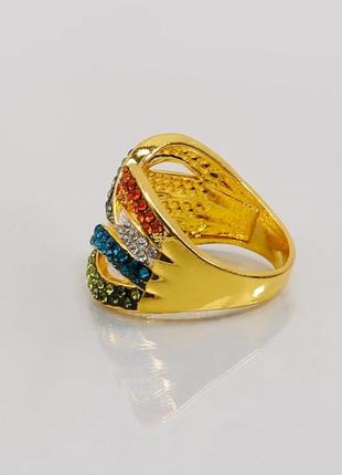 Винтажное женское кольцо из цинкового сплава2 фото