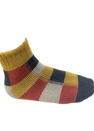 Вовняні шкарпетки теплі yibate 36-40 коричневий2 фото