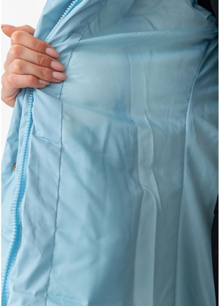 Куртка жіноча демісезонна, колір блакитний, 235r80887 фото