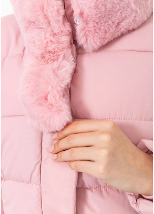 Куртка жіноча демісезонна, колір світло-рожевий, 235r80885 фото