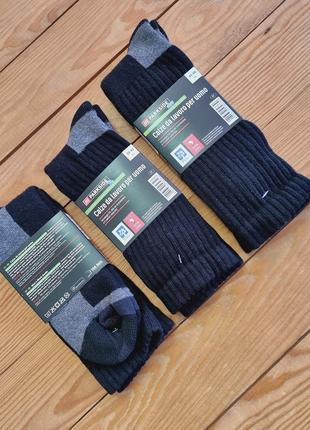 Мужские носки parkside (махровые), размер 43-46, цвет черный